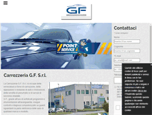 Tablet Screenshot of carrozzeriagf.com